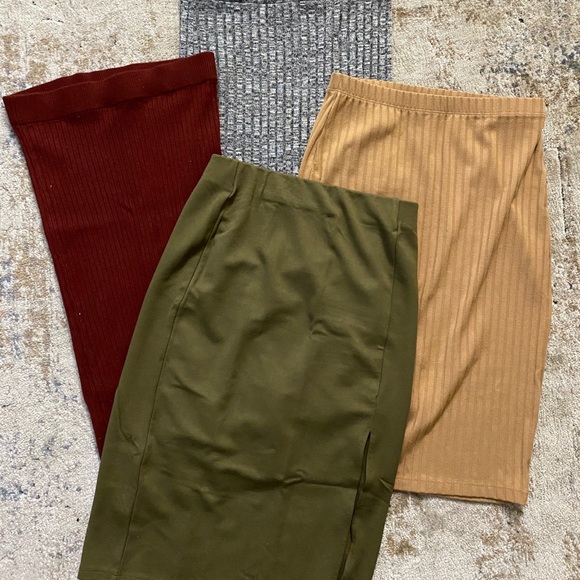 Forever 21 Dresses & Skirts - BUNDLE! Pencil skirts Size Small